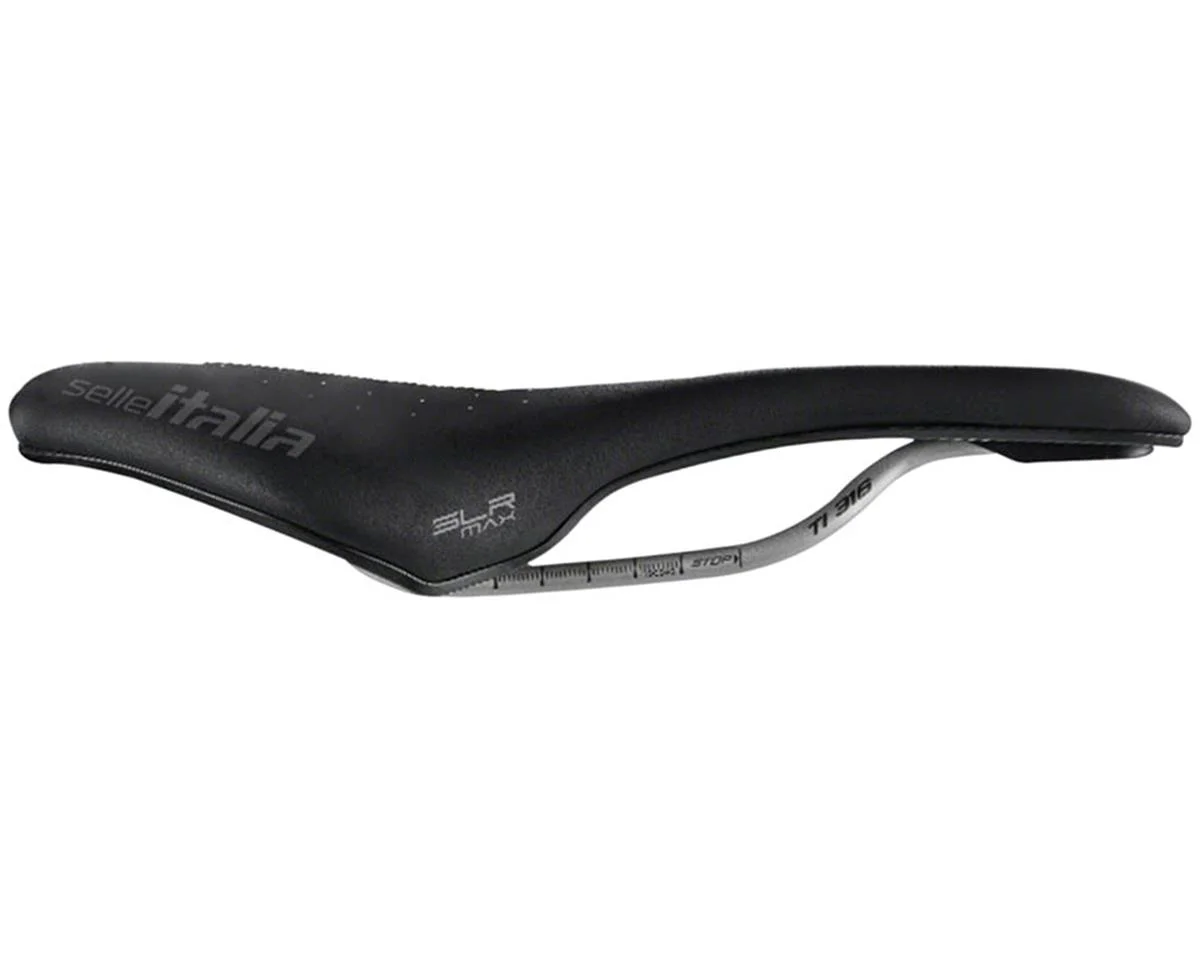 Selle Italia MAX SLR Boost Gel TI 316 Superflow Saddle (Black)